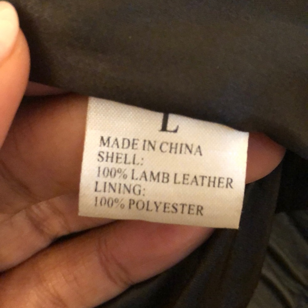 Real leather jacket - Picture 5 of 6